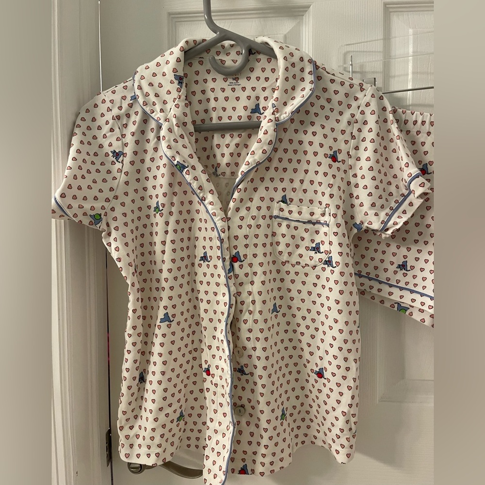 Roller Rabbit PJ set Limited edition NY hearts